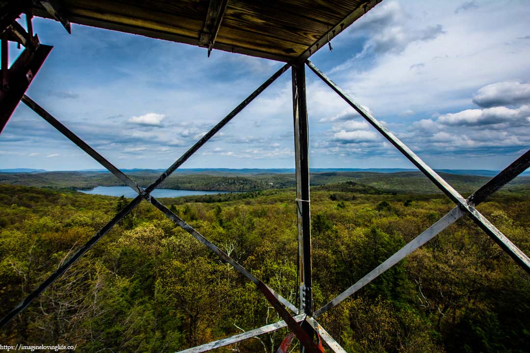 sterling fire tower view